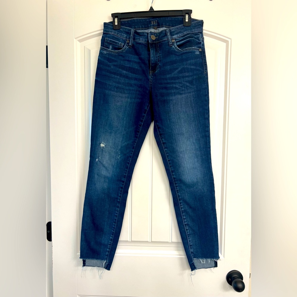 Kut jeans. Minimal distress. Excellent condition.